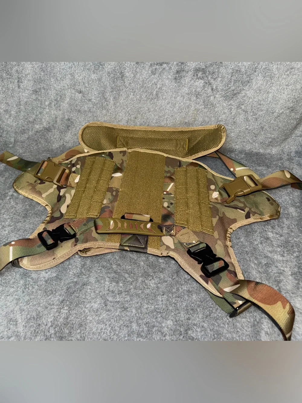 Camo Tactical Dog Vest Working Dog Harness,  Dog Vest
